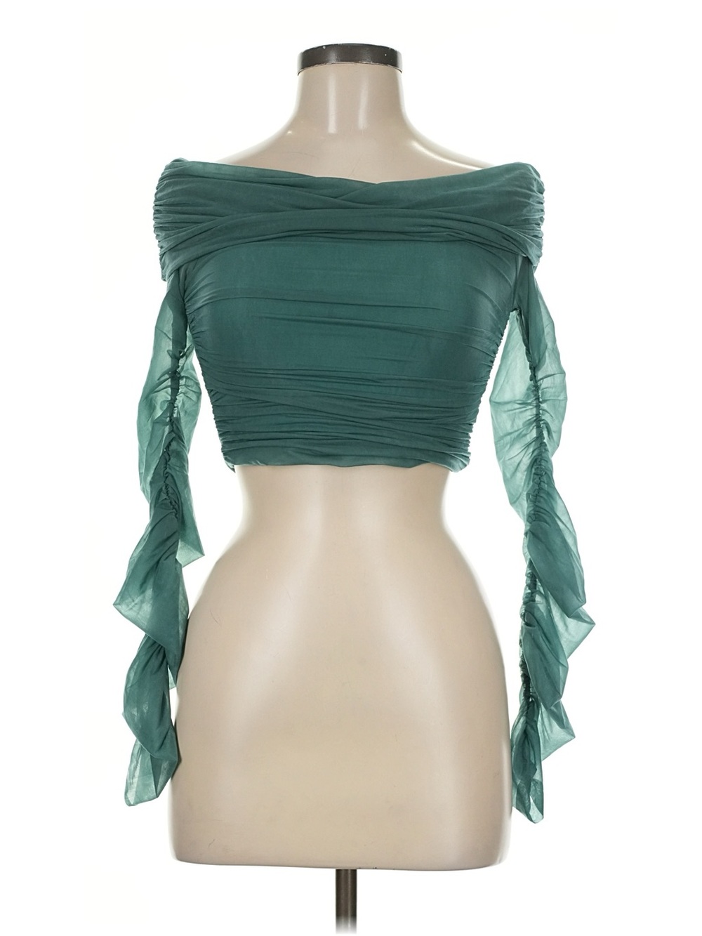 ZARA Enchanted Moss Top - Picture 2 of 5